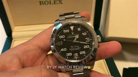 rolex air king開箱|rolex air king models.